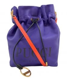 Emilio Pucci（エミリオ プッチ）の古着「ショルダーポーチ」｜パープル