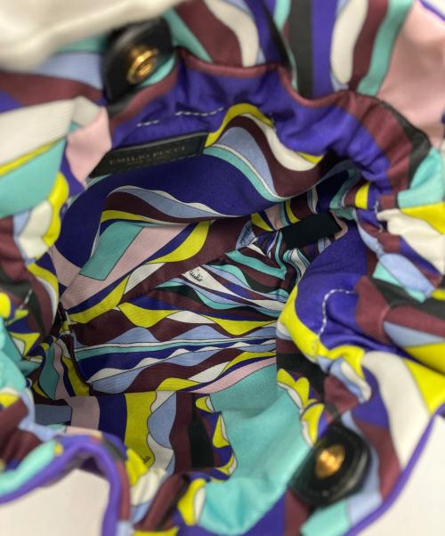 Emilio Pucci（エミリオ プッチ）Emilio Pucci (エミリオ プッチ) ショルダーポーチ パープルの古着・服飾アイテム