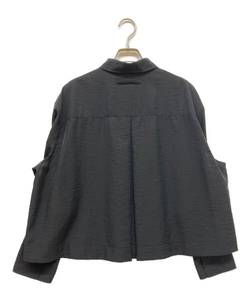 23区（ニジュウサンク）23区 (ニジュウサンク) シアータンブラー シャツ ブラック サイズ:SIZE Mの古着・服飾アイテム