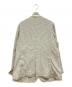 23区 (ニジュウサンク) リネンライクブッチャー フリンジノーカラージャケット オリーブ サイズ:SIZE M：10000円