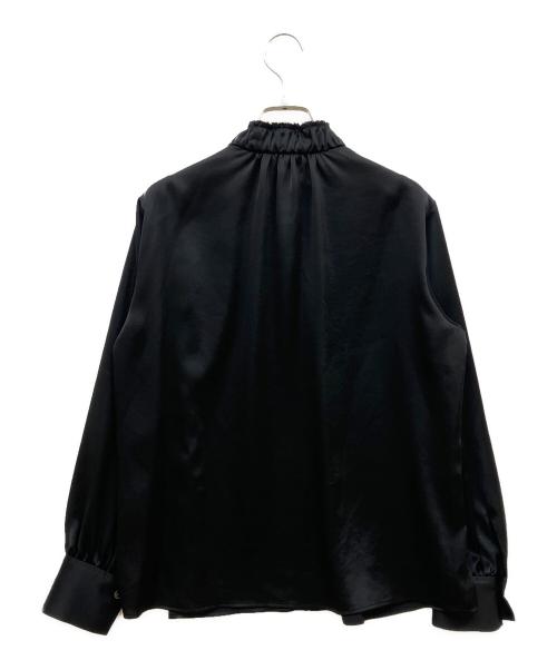 theory luxe（セオリーリュクス）theory luxe (セオリーリュクス) Nora Minty Blouse ブラック サイズ:38の古着・服飾アイテム
