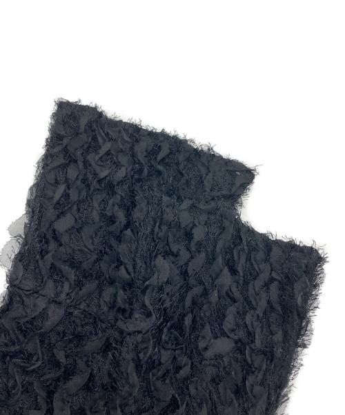 Ameri（アメリ）Ameri (アメリ) FURYL JACQUARD TOP ブラック サイズ:Fの古着・服飾アイテム