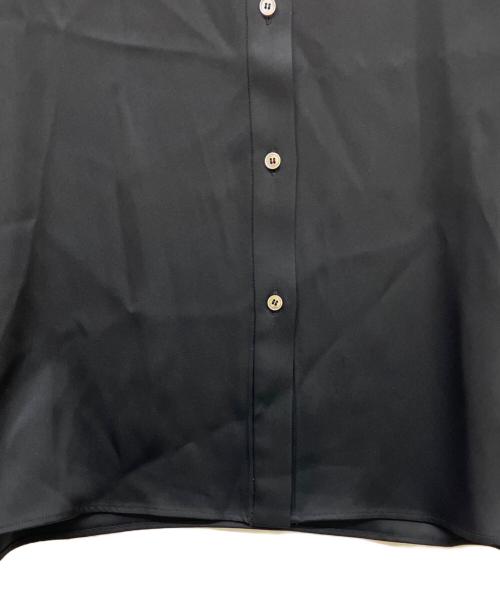Noble（ノーブル）Noble (ノーブル) ルナサテンドレープシャツ ブラック サイズ:-の古着・服飾アイテム
