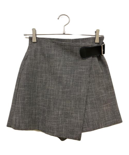COLUMN PERMANENT（カラム・パーマネント）COLUMN PERMANENT (カラム・パーマネント) ラップショートパンツ グレー サイズ:SIZE36の古着・服飾アイテム