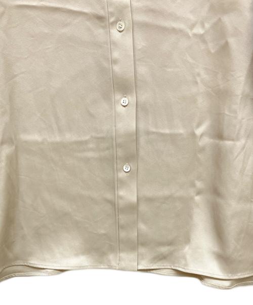 Noble（ノーブル）Noble (ノーブル) ルナサテンドレープシャツ ベージュ サイズ:-の古着・服飾アイテム