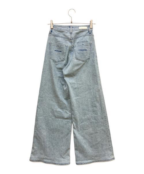 YANUK（ヤヌーク）YANUK (ヤヌーク) ワイドフレア デニムパンツ インディゴ サイズ:21の古着・服飾アイテム