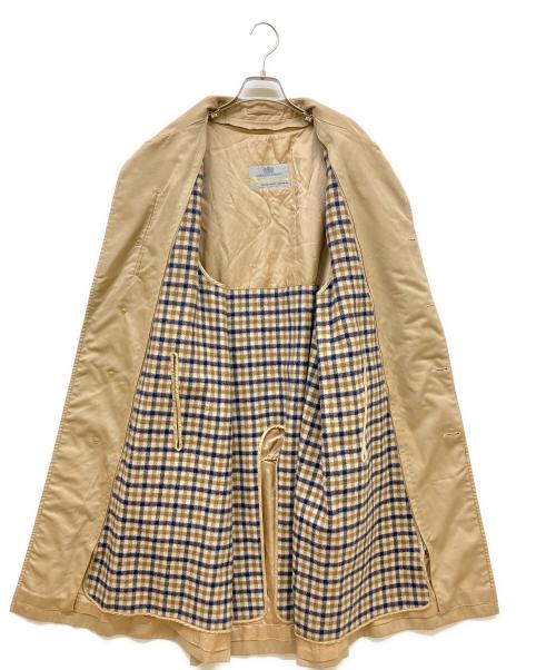 Aquascutum（アクアスキュータム）Aquascutum (アクアスキュータム) ライナー付バルマカーンコート ベージュ サイズ:-の古着・服飾アイテム