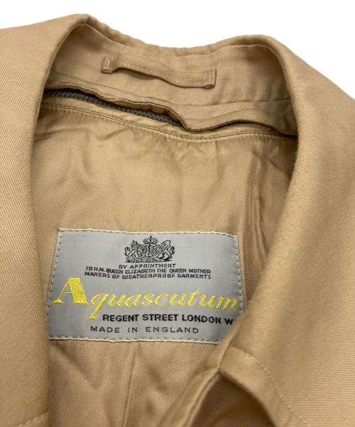 Aquascutum（アクアスキュータム）Aquascutum (アクアスキュータム) ライナー付バルマカーンコート ベージュ サイズ:-の古着・服飾アイテム