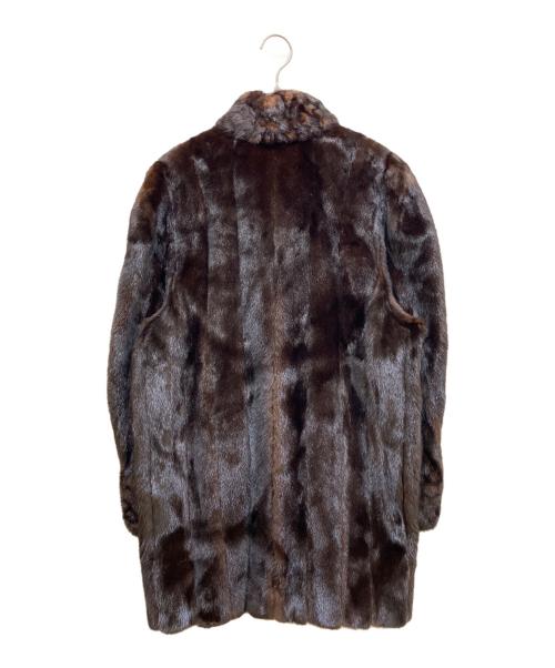 EMBA（エンバ）EMBA (エンバ) ブラックミンクファーコート ブラウン サイズ:-の古着・服飾アイテム