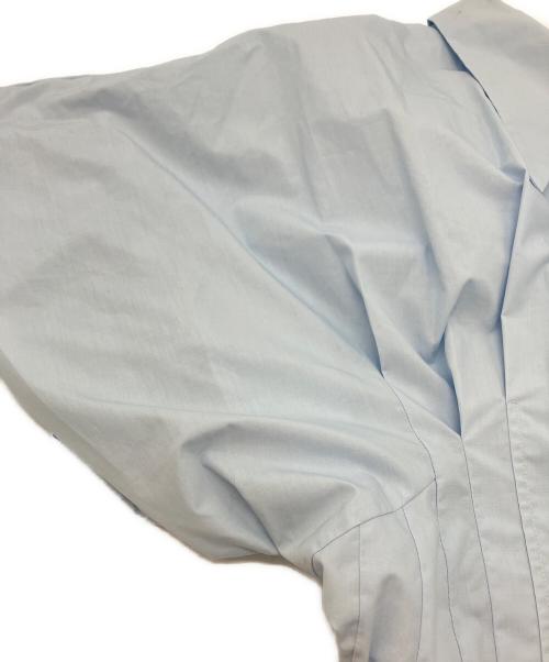CELFORD（セルフォード）CELFORD (セルフォード) メタルボタンタックシャツワンピース スカイブルー サイズ:SIZE Mの古着・服飾アイテム
