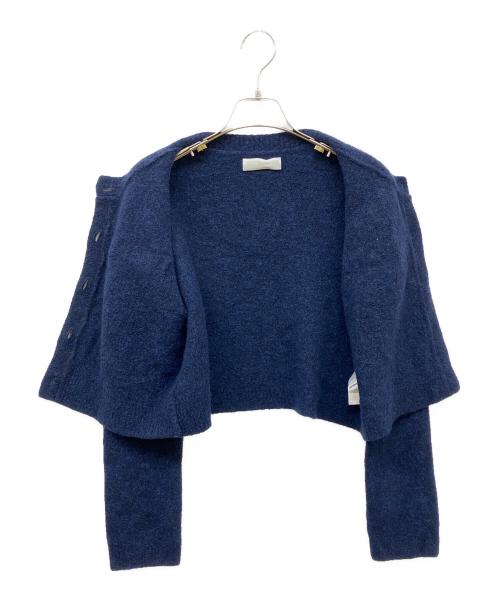 CELFORD（セルフォード）CELFORD (セルフォード) ニットカーデ&タイトスカートセットアップ ネイビー サイズ:36の古着・服飾アイテム