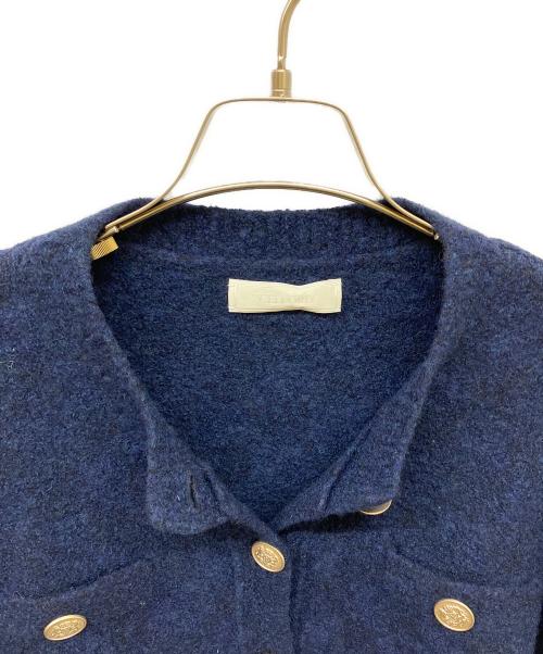 CELFORD（セルフォード）CELFORD (セルフォード) ニットカーデ&タイトスカートセットアップ ネイビー サイズ:36の古着・服飾アイテム