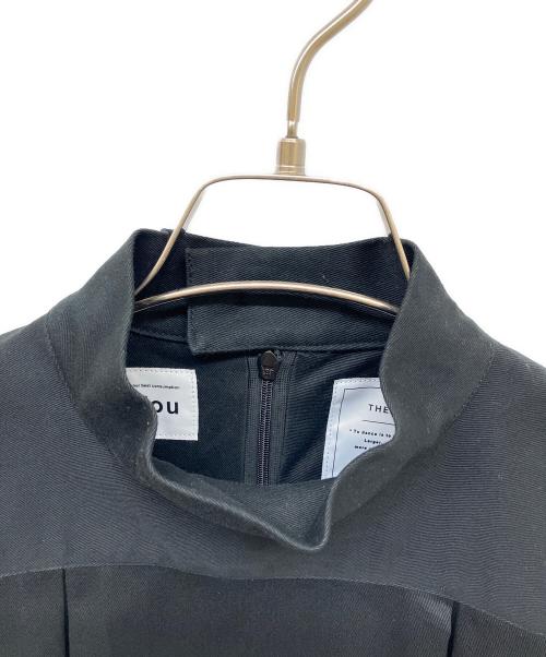foufou（フーフー）foufou (フーフー) ドイツメディカルハイネックドレス ブラック サイズ:1の古着・服飾アイテム
