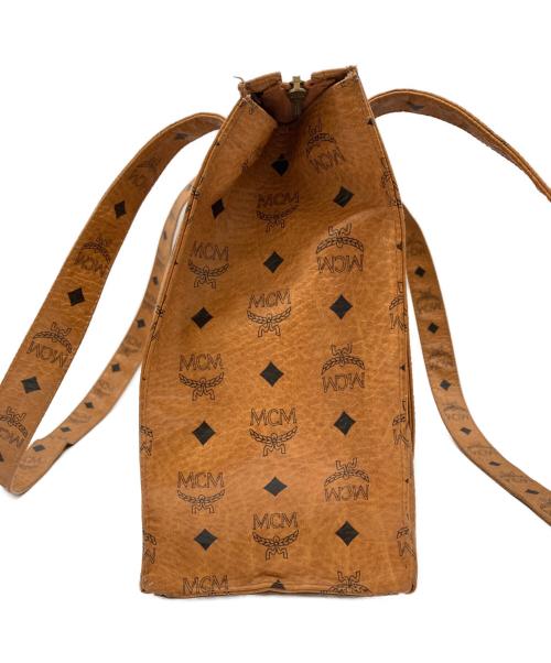 MCM（エムシーエム）MCM (エムシーエム) トートバッグ ブラウンの古着・服飾アイテム