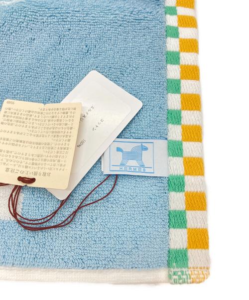 HERMES（エルメス）HERMES (エルメス) タオルハンカチ カレ タオル アニモー ナッテ 未使用品の古着・服飾アイテム