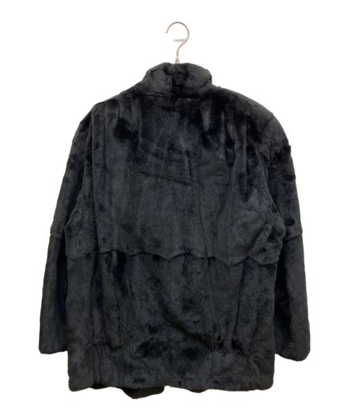 EMBA（エンバ）EMBA (エンバ) ミンクファージャケット ブラック サイズ:-の古着・服飾アイテム