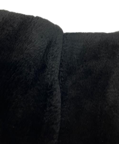 EMBA（エンバ）EMBA (エンバ) ミンクファージャケット ブラック サイズ:-の古着・服飾アイテム