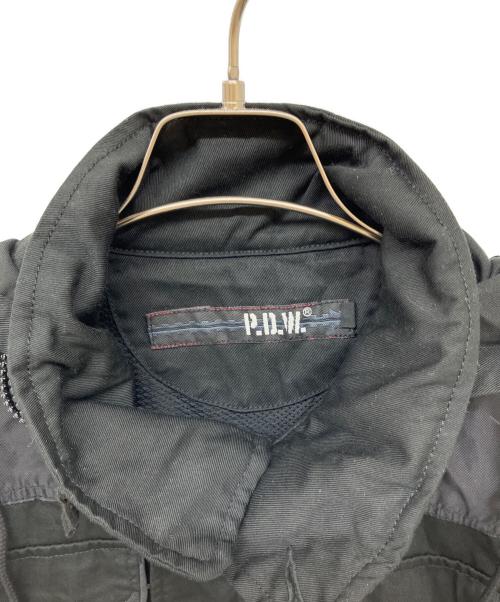 P.D.W（ピーディーダブル）P.D.W (ピーディーダブル) M65ジャケット ブラック サイズ:Mの古着・服飾アイテム