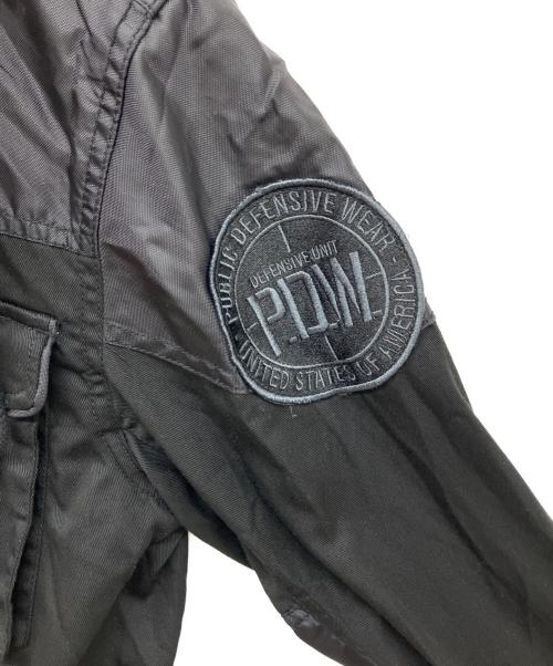 P.D.W（ピーディーダブル）P.D.W (ピーディーダブル) M65ジャケット ブラック サイズ:Mの古着・服飾アイテム