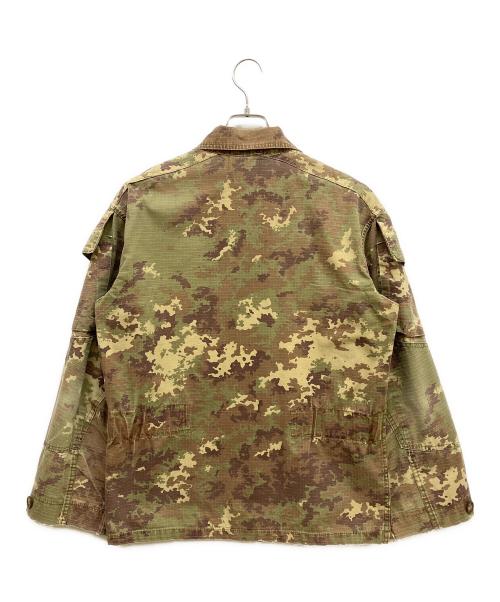 nobrand（ノーブランド）nobrand (ノーブランド) ベジタートカモ コンバットジャケット オリーブ サイズ:-の古着・服飾アイテム