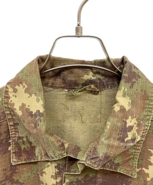 nobrand（ノーブランド）nobrand (ノーブランド) ベジタートカモ コンバットジャケット オリーブ サイズ:-の古着・服飾アイテム