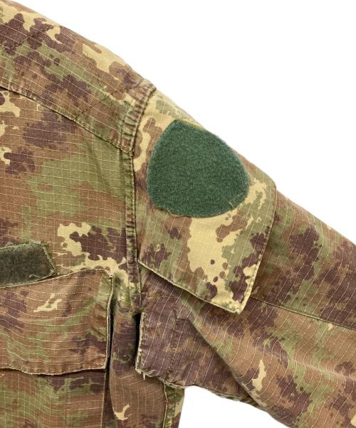 nobrand（ノーブランド）nobrand (ノーブランド) ベジタートカモ コンバットジャケット オリーブ サイズ:-の古着・服飾アイテム