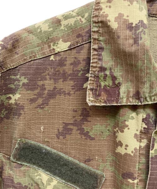 nobrand（ノーブランド）nobrand (ノーブランド) ベジタートカモ コンバットジャケット オリーブ サイズ:-の古着・服飾アイテム