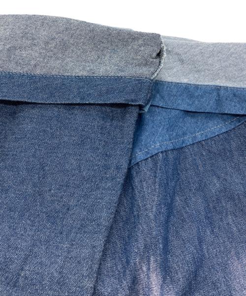 rebear by johnbull（リベアバイジョンブル）rebear by johnbull (リベアバイジョンブル) パッチワークイージーパンツ インディゴ サイズ:SIZE Lの古着・服飾アイテム
