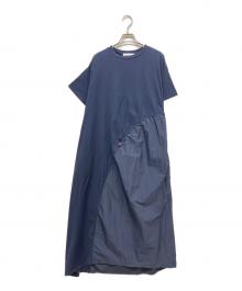 HeRIN.CYE（ヘリンドットサイ）の古着「Dawstring dress」｜ネイビー