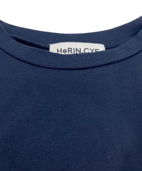 HeRIN.CYE（ヘリンドットサイ）HeRIN.CYE (ヘリンドットサイ) Dawstring dress ネイビー サイズ:SIZE 36の古着・服飾アイテム