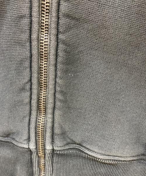 stussy（ステューシー）stussy (ステューシー) ZIP HOODIE PIGMENT DYED グレー サイズ:SIZE Mの古着・服飾アイテム