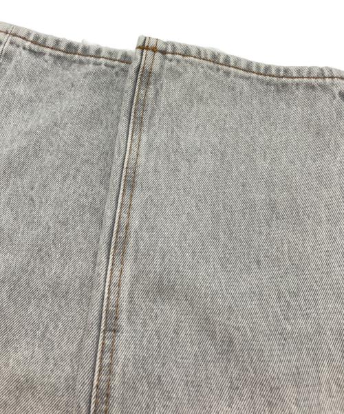DIESEL（ディーゼル）DIESEL (ディーゼル) ヴィンテージデストロイダメージ加工 ルーズフィット デニム パンツ グレー サイズ:SIZE 71cm (W28)の古着・服飾アイテム