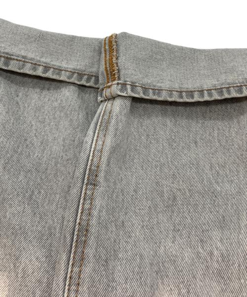 DIESEL（ディーゼル）DIESEL (ディーゼル) ヴィンテージデストロイダメージ加工 ルーズフィット デニム パンツ グレー サイズ:SIZE 71cm (W28)の古着・服飾アイテム
