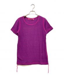 JUNYA WATANABE COMME des GARCONS MAN PINK（ジュンヤワタナベ コムデギャルソンマン ピンク）の古着「Tシャツ」｜ピンク×パープル