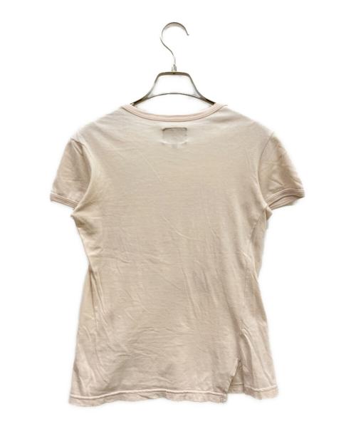 Vivienne Westwood ANGLOMANIA（ヴィヴィアンウエストウッドアングロマニア）Vivienne Westwood ANGLOMANIA (ヴィヴィアンウエストウッドアングロマニア) ハートワールドプリントTシャツ ピンク サイズ:XSの古着・服飾アイテム
