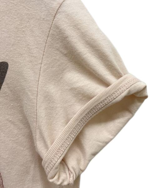 Vivienne Westwood ANGLOMANIA（ヴィヴィアンウエストウッドアングロマニア）Vivienne Westwood ANGLOMANIA (ヴィヴィアンウエストウッドアングロマニア) ハートワールドプリントTシャツ ピンク サイズ:XSの古着・服飾アイテム