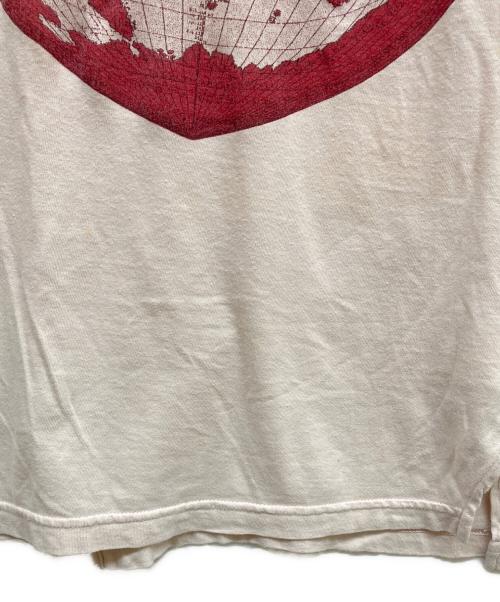 Vivienne Westwood ANGLOMANIA（ヴィヴィアンウエストウッドアングロマニア）Vivienne Westwood ANGLOMANIA (ヴィヴィアンウエストウッドアングロマニア) ハートワールドプリントTシャツ ピンク サイズ:XSの古着・服飾アイテム