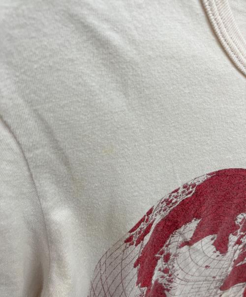 Vivienne Westwood ANGLOMANIA（ヴィヴィアンウエストウッドアングロマニア）Vivienne Westwood ANGLOMANIA (ヴィヴィアンウエストウッドアングロマニア) ハートワールドプリントTシャツ ピンク サイズ:XSの古着・服飾アイテム