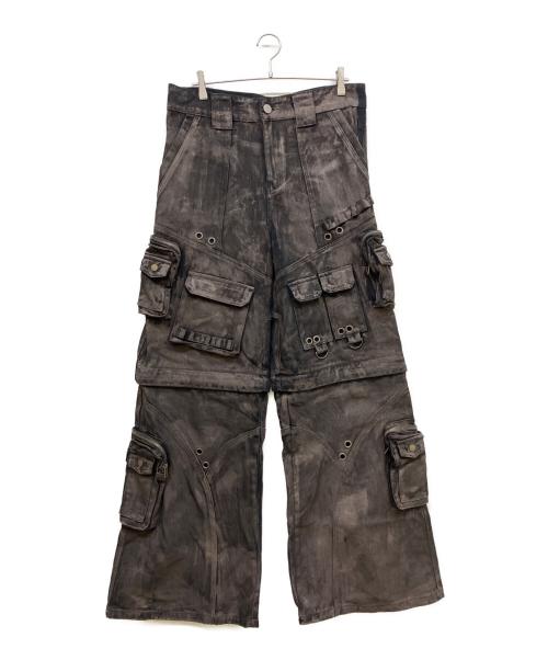 MOONLIGHT MANSION（ムーンライトマンション）MOONLIGHT MANSION (ムーンライトマンション) KARGO PANTS ブラウン サイズ:SIZE Lの古着・服飾アイテム