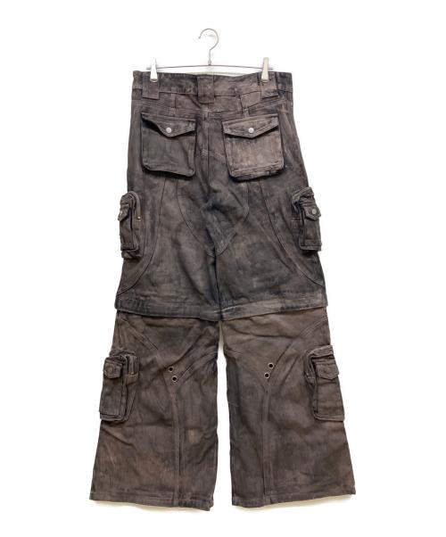 MOONLIGHT MANSION（ムーンライトマンション）MOONLIGHT MANSION (ムーンライトマンション) KARGO PANTS ブラウン サイズ:SIZE Lの古着・服飾アイテム