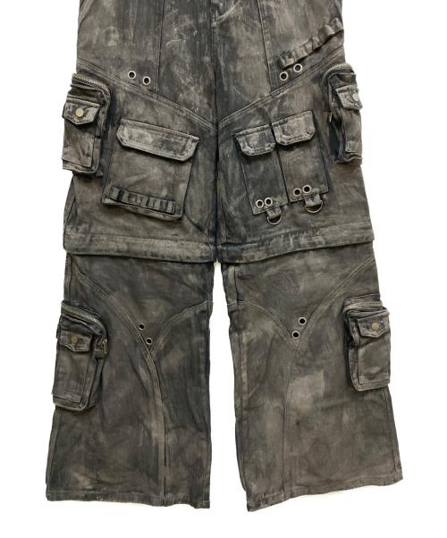 MOONLIGHT MANSION（ムーンライトマンション）MOONLIGHT MANSION (ムーンライトマンション) KARGO PANTS ブラウン サイズ:SIZE Lの古着・服飾アイテム