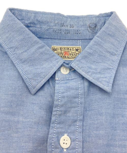 BUZZ RICKSON'S（バズリクソンズ）BUZZ RICKSON'S (バズリクソンズ) オックスフォードシャツ スカイブルー サイズ:SIZE 17の古着・服飾アイテム