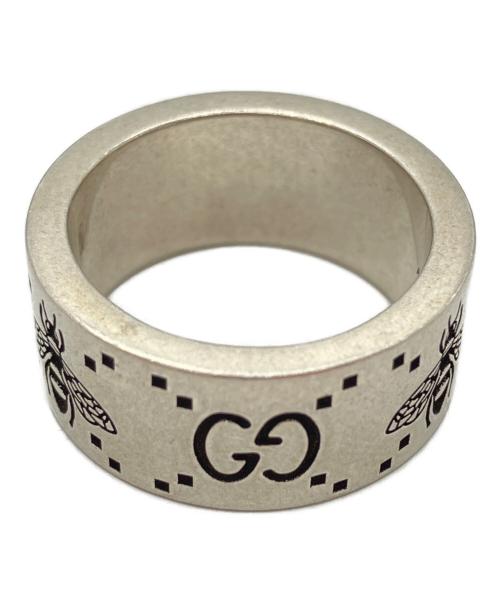 GUCCI（グッチ）GUCCI (グッチ) GG＆ビーモチーフリング サイズ:14号の古着・服飾アイテム