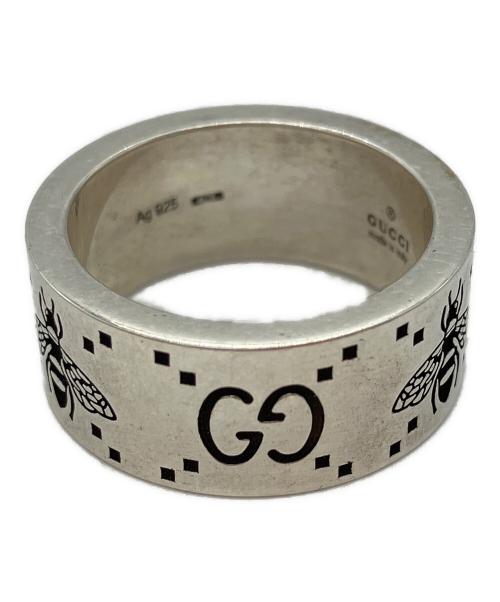GUCCI（グッチ）GUCCI (グッチ) GG＆ビーモチーフリング サイズ:16号の古着・服飾アイテム