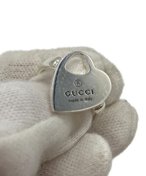 GUCCI（グッチ）GUCCI (グッチ) トレードマーク ハートリング サイズ:15号の古着・服飾アイテム
