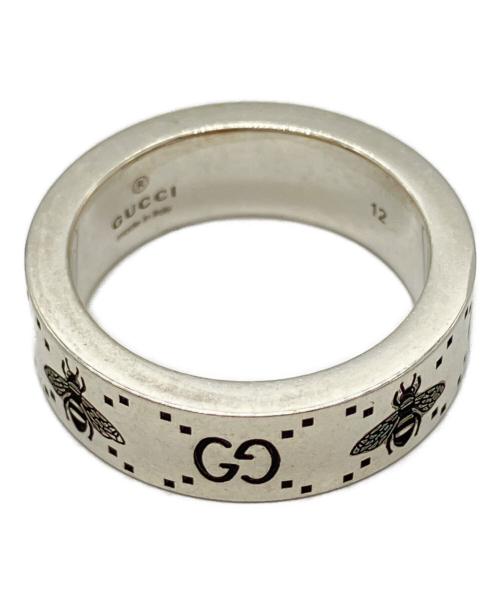 GUCCI（グッチ）GUCCI (グッチ) GG＆ビーモチーフリング サイズ:12号の古着・服飾アイテム