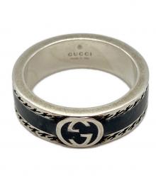 GUCCI（グッチ）の古着「エナメル インターロッキングG リング」