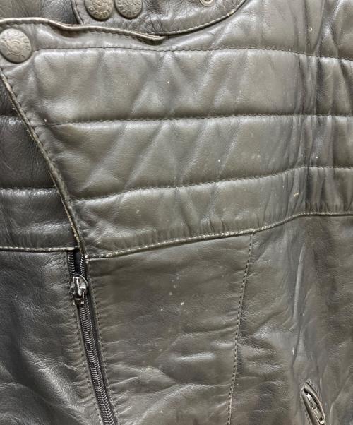 DAINESE（ダイネーゼ）DAINESE (ダイネーゼ) 70’s-80’sレザージャケット ブラック サイズ:SIZE 56の古着・服飾アイテム