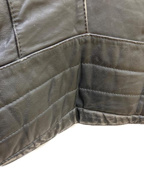 DAINESE（ダイネーゼ）DAINESE (ダイネーゼ) 70’s-80’sレザージャケット ブラック サイズ:SIZE 56の古着・服飾アイテム