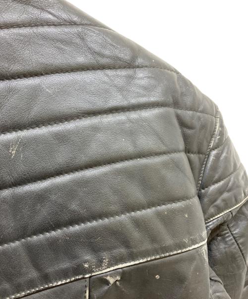 DAINESE（ダイネーゼ）DAINESE (ダイネーゼ) 70’s-80’sレザージャケット ブラック サイズ:SIZE 56の古着・服飾アイテム